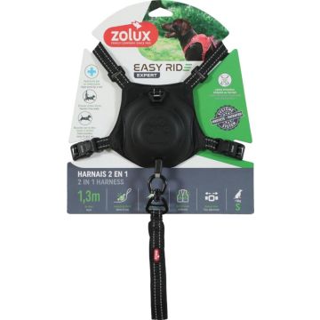 Automatinis pavadėlis Zolux, juodas, 1.3 m