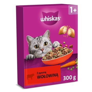 ĖDAL SAUS KAT WHISKAS ADULT SU JAUT 300G