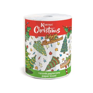 Popierinis rankšluostis Kartika Christmas Edition, 3 sl