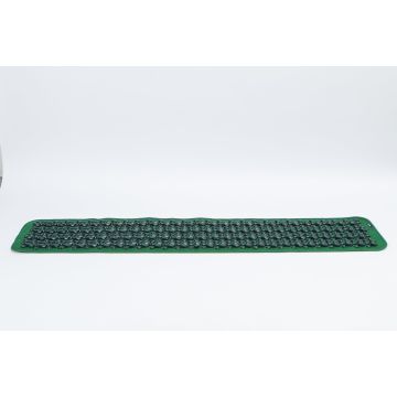 Akupresūrinis kilimėlis Outliner LS5315-3, žalia, 200x40x2cm