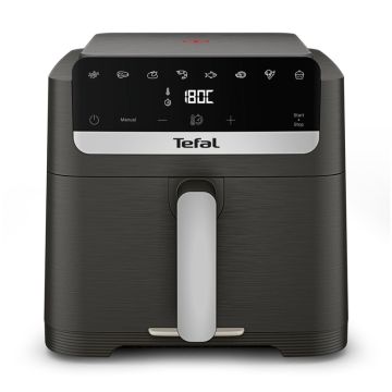 Karšto oro gruzdintuvė Tefal EY866HE1, juoda sp., 7.5 l