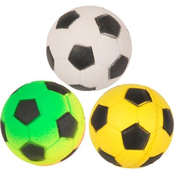 Žaislas katei, futbolo kamuolys Flamingo, 4 cm