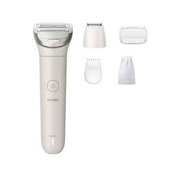 Moteriškas skustuvas Philips 8000 BRL147, baltas