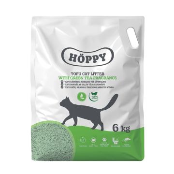 Kačių kraikas Höppy Tofu, (sušokantis), 6 kg, 13.8 l