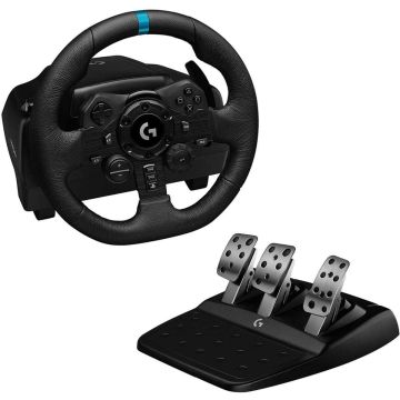 Žaidimų vairas Logitech G923 PS5 / PC, juoda