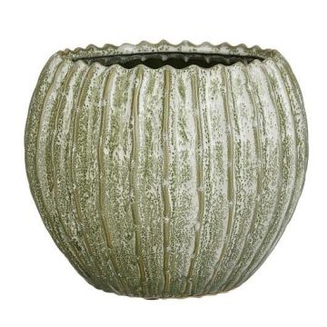 Gėlių vazonas Mica Jovi 1191574, keramika, Ø 22 cm, žalias