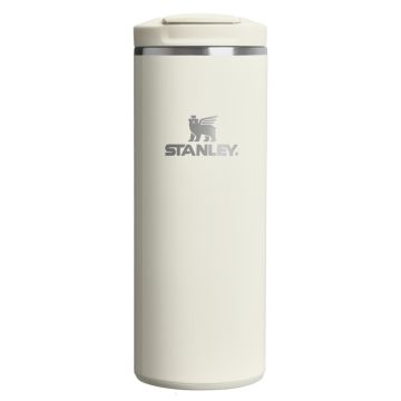 Termopuodelis Stanley The Transit Fliptop, 0.350 l, kreminė