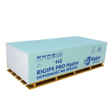 Gipskartonio plokštė Rigips GKBI12,5X1200X2600