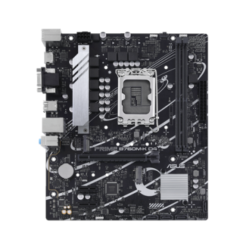 Asus pagrindinė plokštė PRIME B760M-K D4, DDR4 DIMM