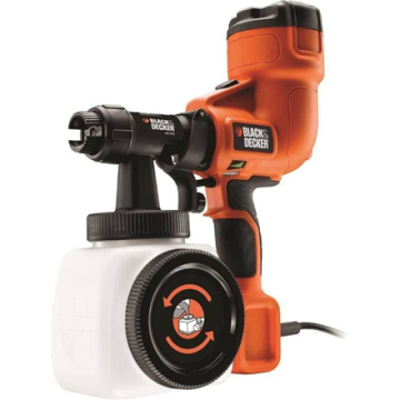 BLACK & DECKER mechaninis įrankis HVLP200-QS, juodos spalvos