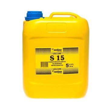 Hidrofobizuojantis silikoninis impregnantas Weber S-15, 5 l