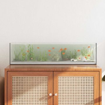 Akvariumas su saugykla Skaidrus 80 x 20 x 20 cm Stiklas