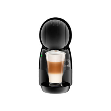 DeLonghi lašelinis kavos aparatas EDG110.AB Piccolo XS, juodos spalvos, 1400 W