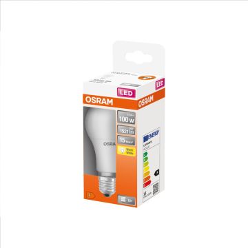 LED lemputė E27, baltos spalvos, 13 W
