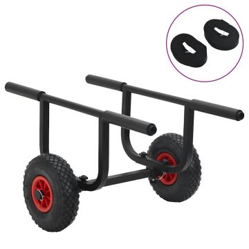 Baidarės vežimėlis, aliuminis, 90kg
