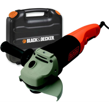 BLACK & DECKER elektrinis pjovimo įrankis KG1202K-QS, juodos spalvos, 1200 W, 125 mm