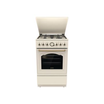 Gorenje Cooker | GKS5B70CLI | Hob type Gas | Oven type Electric | Sandy | Width 50 cm | Depth 59.4 cm | 70 L