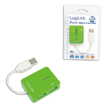 LogiLink įkrovimo stotelė UA0138, žalios spalvos