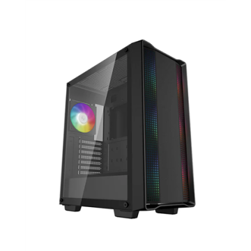 DeepCool kompiuterio korpusas CC560 ARGB V2, juodos spalvos