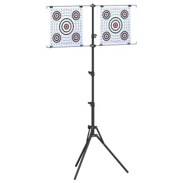Taikinio stovas Juoda ir Balta 82,5 x 51 x 150 cm metalas
