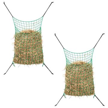 stačiakampis tinklas šienui, 0,9x1,5 m, 2 vnt., PP