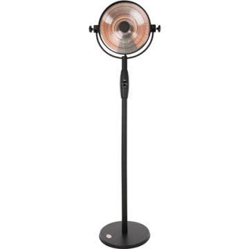 Sunred šildytuvas RSS16, Retro Bright Standing, juodos spalvos, 2100 W