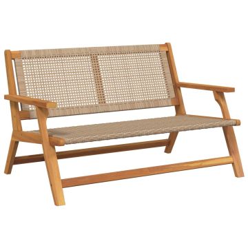 Sodo baldai Smėlio 122 x 78 x 73 cm Kietos akacijos mediena
