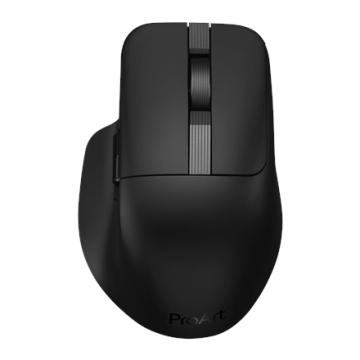Asus pelė MD301, juodos spalvos, belaidis, Bluetooth