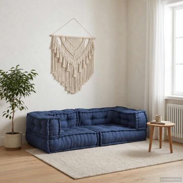 Modulinė sofa 3 pcs Indigo 140 x 70 x 36 cm Audinys