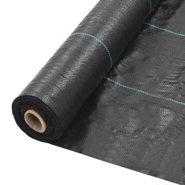 Agroplėvelė nuo piktžolių ir šaknų, juoda, 1x100 m, PP