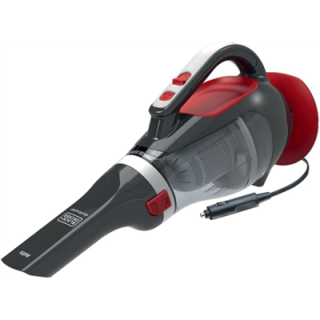 BLACK & DECKER dulkių siurblys-šluota ADV1200-XJ, 12 V, juodos spalvos