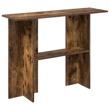 Konsolinis stalas Dūminio ąžuolo 100 x 30 x 75 cm
