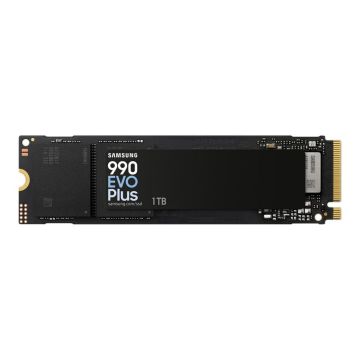 Samsung SSD | 990 EVO Plus | 1000 GB | SSD form factor M.2 2280 | Solid-state drive interface NVMe | Read speed 7250 MB/s | Write speed 6300 MB/s