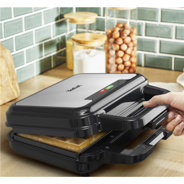Tefal sumuštinių keptuvė UltraCompact 3in1 SW383D10, juodos spalvos, 700 W
