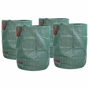 Sodo atliekų maišai 4 pcs Žalia 66 x 66 x 83,5 cm
