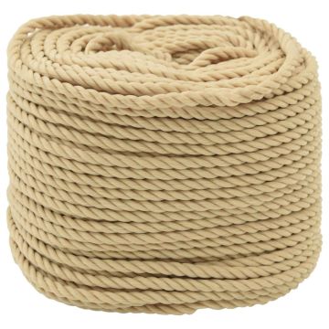 Laivo virvė 0.5 mm 100 m Natūrali