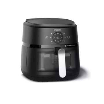 Philips gruzdintuvė NA231/00, sidabrinės spalvos, 6,2 L