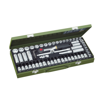 Proxxon | Socket and Ratchet Set, 3/8 | 65 pc(s)