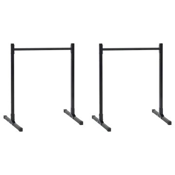 Dip stotis 2 pcs Juoda 55 x 90 x 104.5 cm