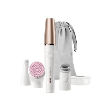 Braun epiliatorius SE912 FaceSpa Pro, baltos spalvos