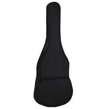 Gitaros dėklas 4/4 (39) dydžio gitarai, juodas, 100x37 cm, audinys