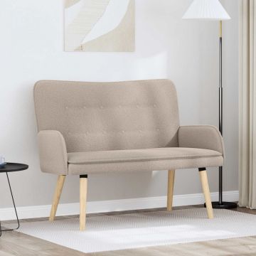 Dvitaškė sofa Šviesiai pilka 115 x 61 x 87 cm Bouclé