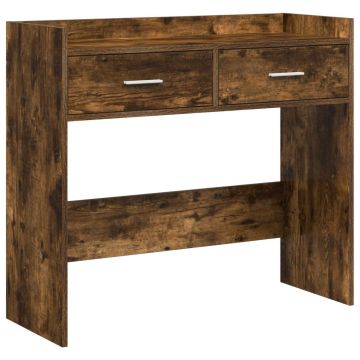 Konsolinis stalas Dūminio ąžuolo 90 x 35 x 80 cm