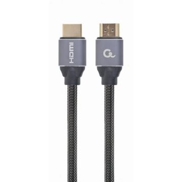 Kabelis GEMBIRD HDMI M, HDMI M, 3m, pilkas CCBP-HDMI-3M