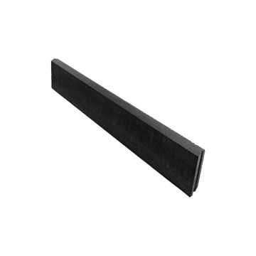 Vejos bortas Brikers Kerbstone 5, 5 x 20 x 1000 mm, juodas
