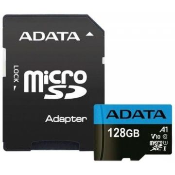 Korta atminties MICROSDHC 128GB C10 Premier ADATA