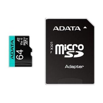ADATA Premier Pro 64GB microSDXC UHS-I Class 10 w/Adapter