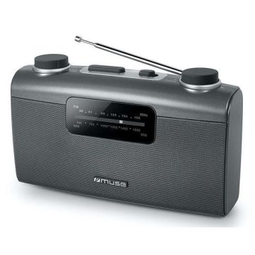 Nešiojamas radijo imtuvas Muse M-058 R, juoda