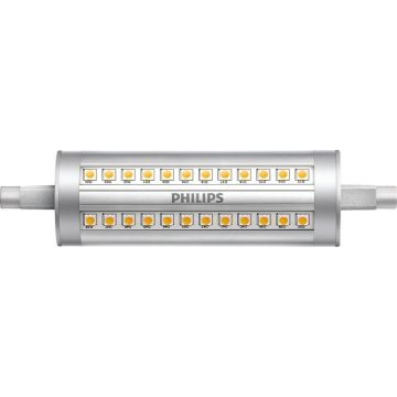 LED lemputė Philips R7S, 14W, 118mm, 3000K, 1600lm, dim