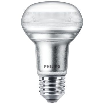 Lemputė Philips LED, R63, E27, 4,5 W, 410 lm, 2700 K, DIM